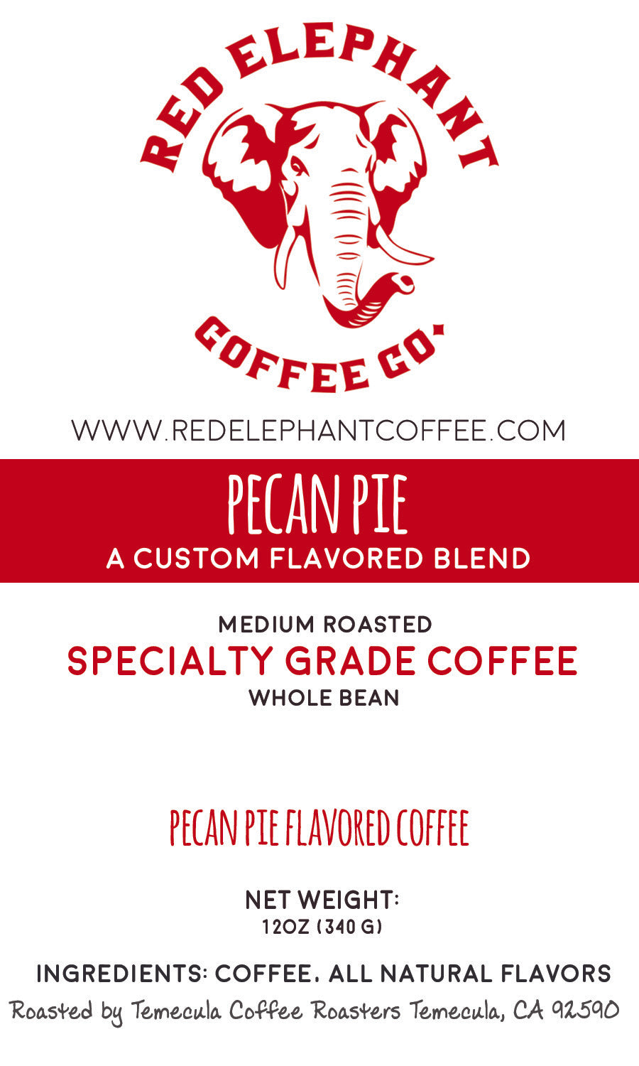 Pecan Pie - Red Elephant Coffee Co.