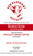 Breakfast Blend - Red Elephant Coffee Co.