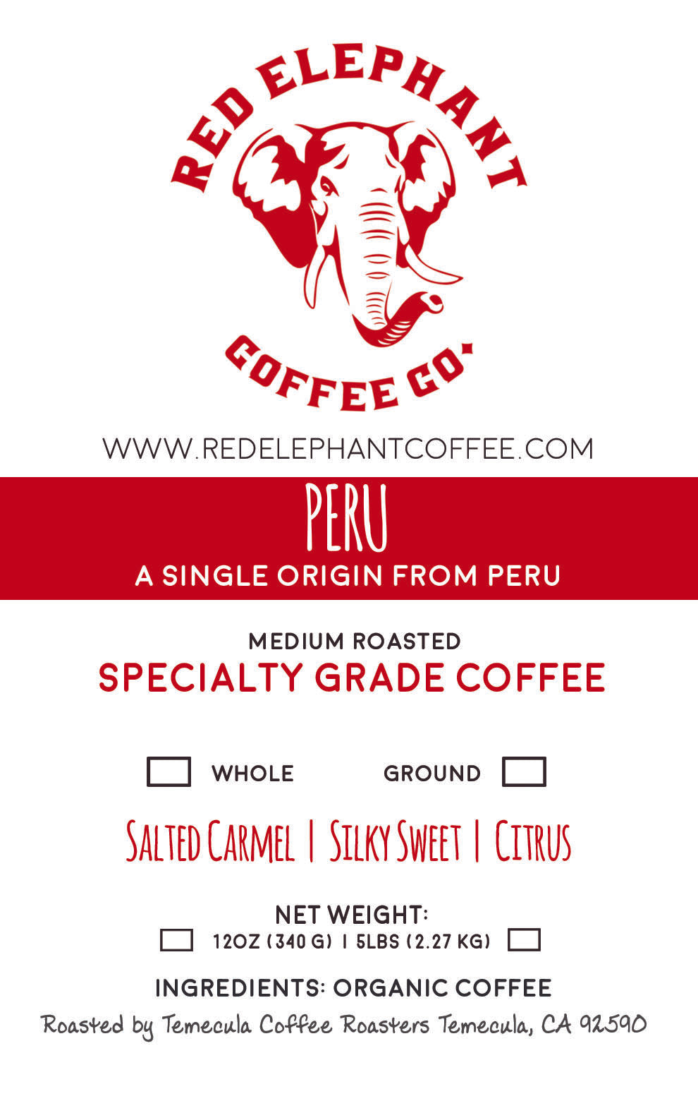 Peru - Red Elephant Coffee Co.