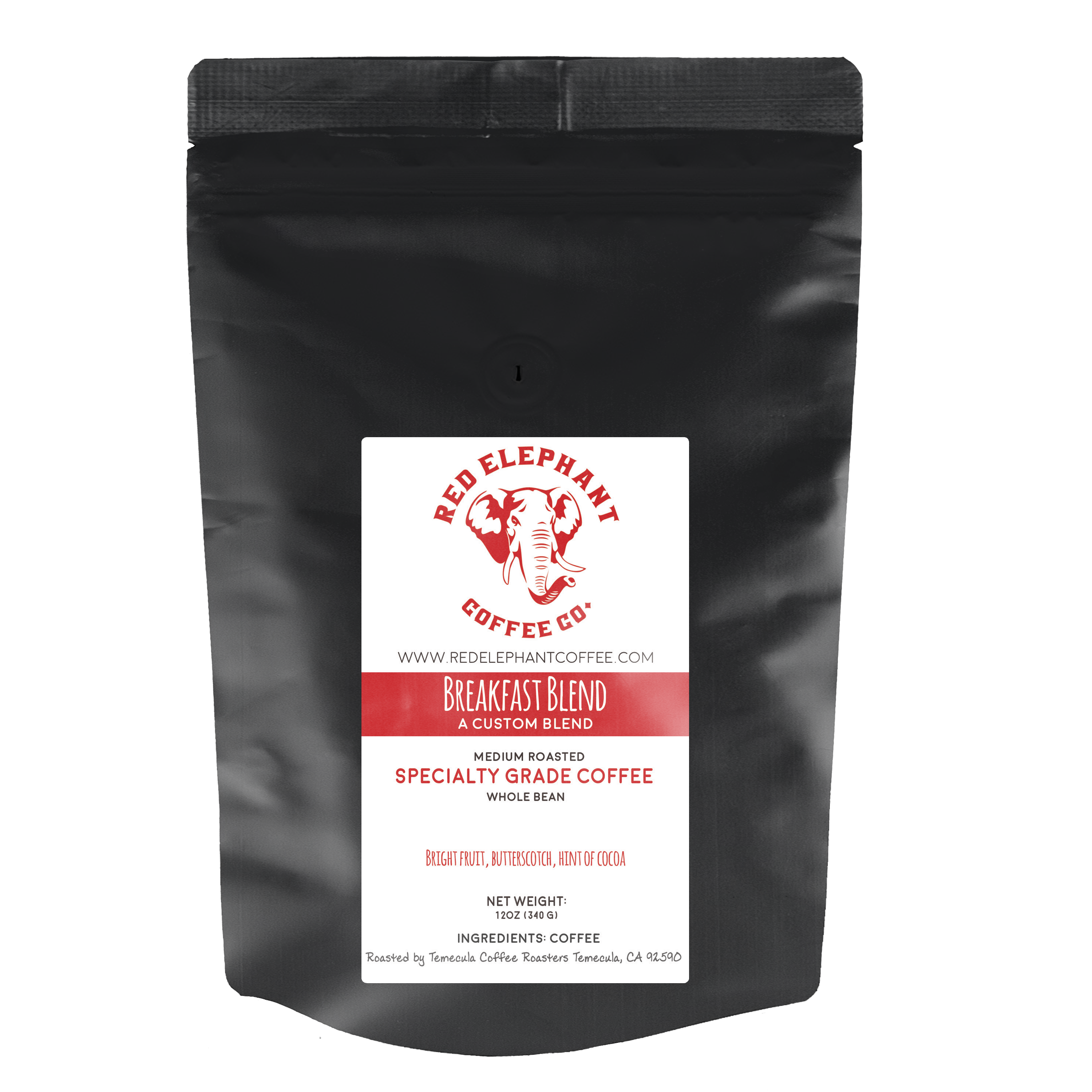 Breakfast Blend - Red Elephant Coffee Co.