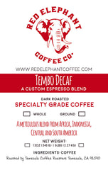 Tembo Decaf - Red Elephant Coffee Co.