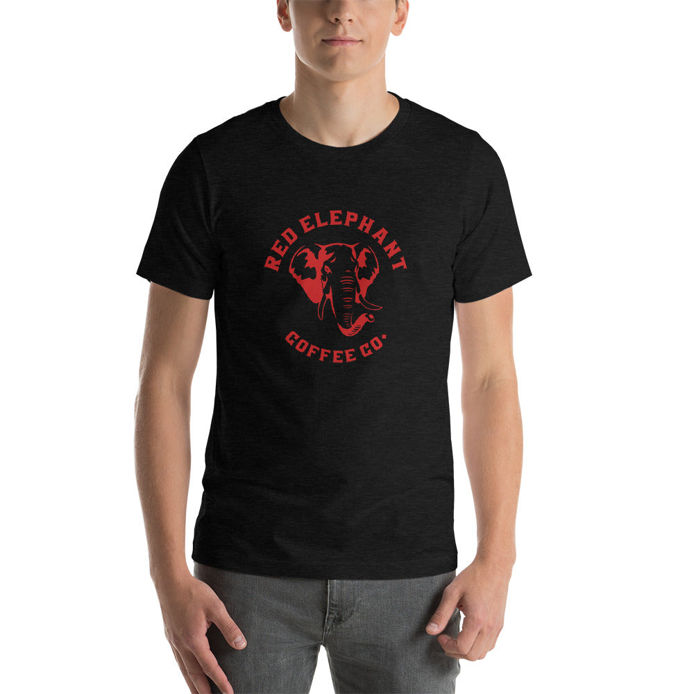 Short-Sleeve Unisex T-Shirt - Red Elephant Coffee Co.