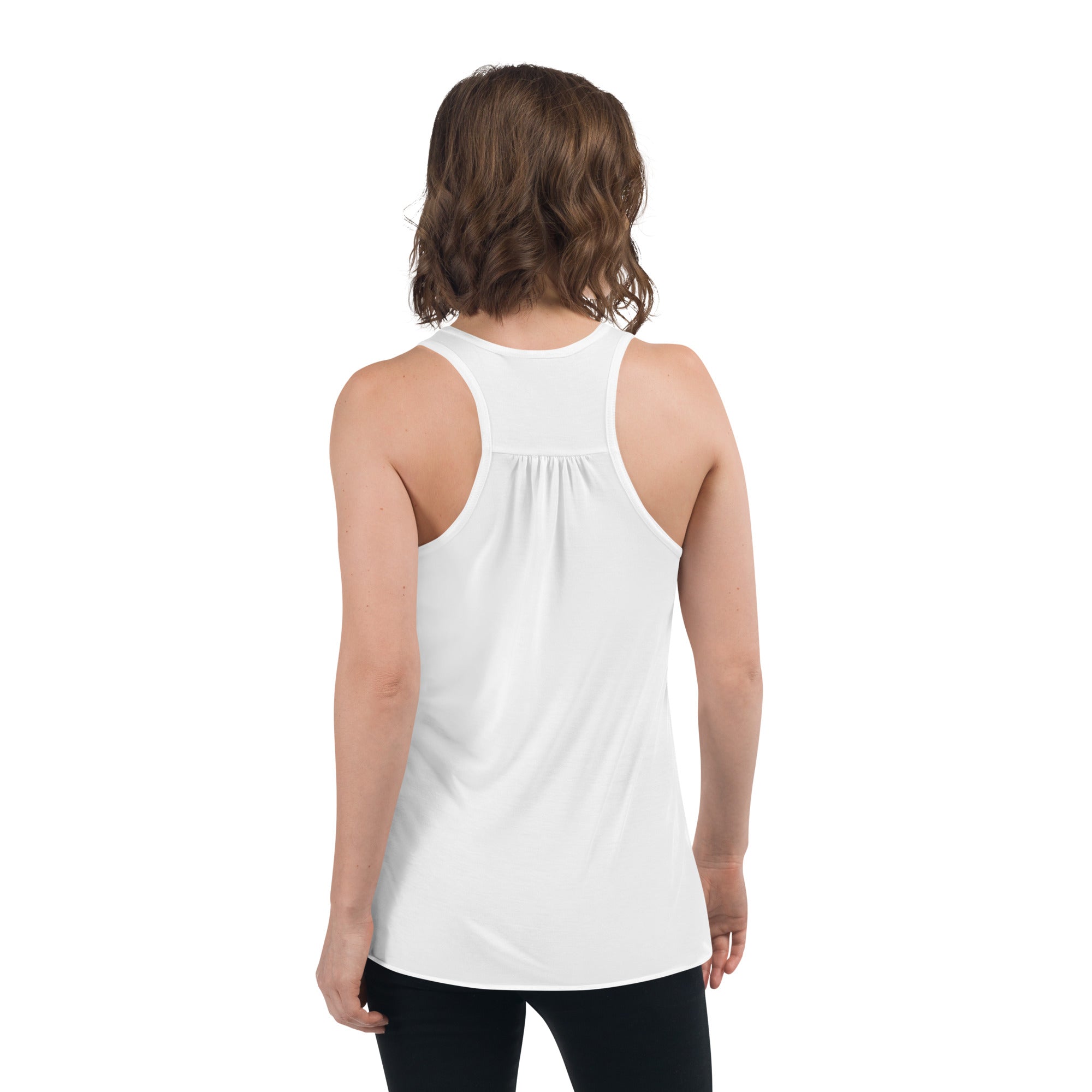 Women's Flowy Racerback Tank - Red Elephant Coffee Co.